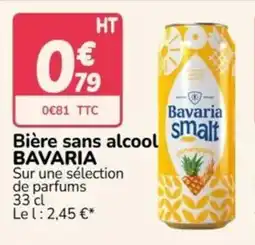 Promocash Bavaria Bière sans alcool offre