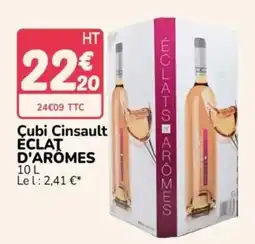 Promocash Cubi Cinsault ÉCLAT D'ARÔMES offre