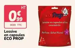 Promocash ECO PROP Lessive en capsules offre