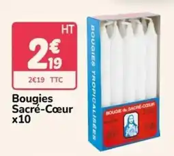 Promocash Bougies Sacré-Cœur offre