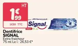 Promocash Signal Dentifrice offre