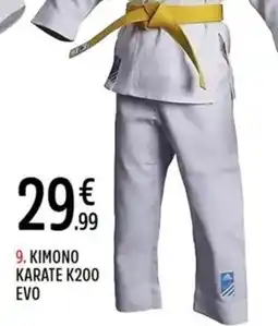 Intersport ADIDAS KIMONO KARATE K200 EVO offre