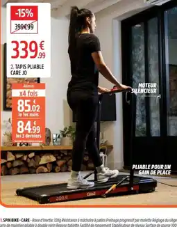 Intersport CARE JO TAPIS PLIABLE offre