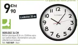 Hyperburo Q-CONNECT HORLOGE offre