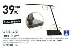 Hyperburo UNILUX LAMPE LED NOVY offre