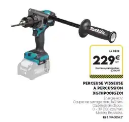 Tout faire matériaux Makita PERCEUSE VISSEUSE À PERCUSSION offre