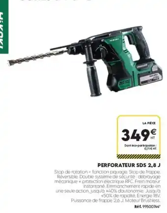 HITACHI PERFORATEUR SDS 2,8 J