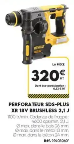 Tout faire matériaux DEWALT PERFORATEUR SDS-PLUS offre