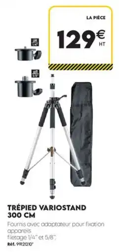 Tout faire matériaux VARIOSTAND TRÉPIED 300 CM offre