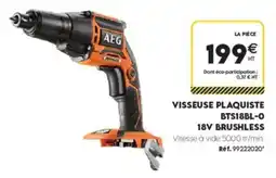 Tout faire matériaux AEG VISSEUSE PLAQUISTE offre