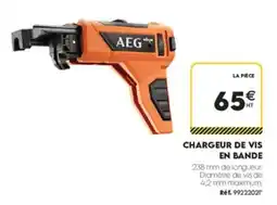 Tout faire matériaux AEG Chargeur de vis en bande offre