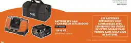 Tout faire matériaux AEG BATTERIE 18V 4AH + CHARGEUR SETL1840SHD offre