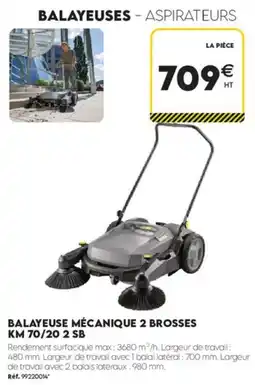 Tout faire matériaux Balayeuse mécanique 2 brosses km 70/20 2 sb offre
