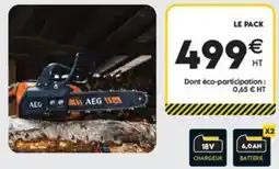 Tout faire matériaux AEG Chaîne à scie offre