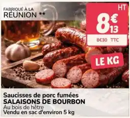 Promocash SALAISSONS DE BOURBON offre