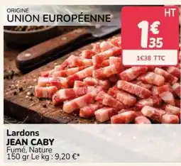 Promocash JEAN Caby Lardons offre