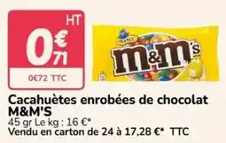 Promocash M&M'S Cacahuètes enrobées de chocolat offre