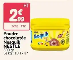 Promocash Nesquik Poudre chocolatée offre