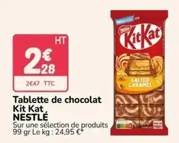 Promocash Kit Kat NESTLE offre