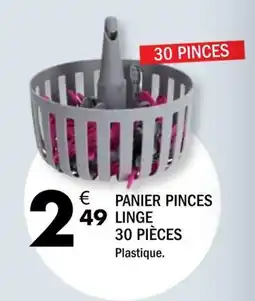 La Foir'Fouille Panier pinces linge offre