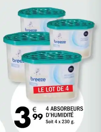 Breeze ABSORBEURS D'HUMIDITÉ