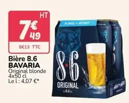 Promocash BAVARIA Bière 8.6 offre