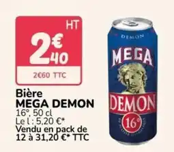 Promocash MEGA DEMON Bière offre