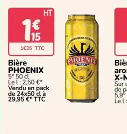 Promocash PHOENIX Bière offre