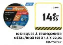 Tout faire matériaux NORTON clipper DISQUES À TRONÇONNER offre