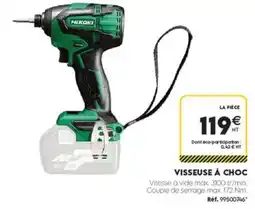 Tout faire matériaux HIKOKI VISSEUSE À CHOC offre