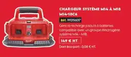 Tout faire matériaux Milwaukee CHARGEUR SYSTÈME M14 À M18 offre