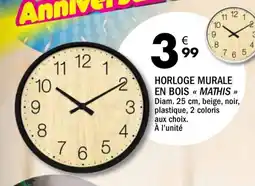 La Foir'Fouille MATHIS HORLOGE MURALE offre