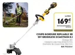 Tout faire matériaux Dewalt coupe-bordure repliable xr offre