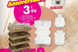 La Foir'Fouille Vases vase en verre offre