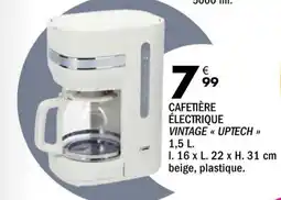 La Foir'Fouille Uptech cafetière électrique vintage offre