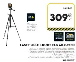 Tout faire matériaux FLG 6X-GREEN LASER MULTI LIGNES offre