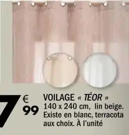 La Foir'Fouille TÉOR VOILAGE offre