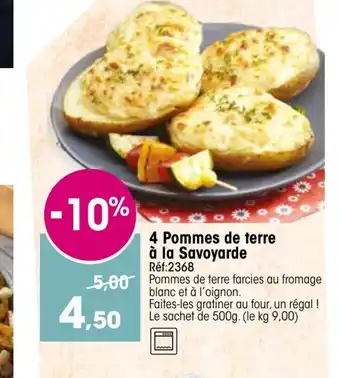 Croque Gel 4 Pommes de terre offre