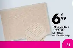 La Foir'Fouille WAFLE Tapis de bain offre