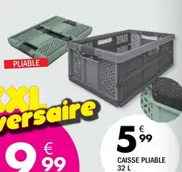 La Foir'Fouille Caisse pliable offre