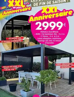 La Foir'Fouille Dim - pergola elécrique offre