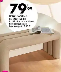 La Foir'Fouille Banc sisco offre