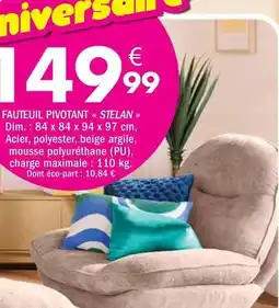 La Foir'Fouille Dim - fauteuil pivotant offre