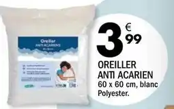 La Foir'Fouille Oreiller anti acarien offre