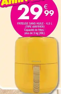 La Foir'Fouille Friteuse sans huile 4.5 l offre