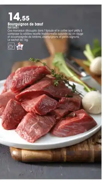 Croque Gel Bourguignon de Bœuf offre