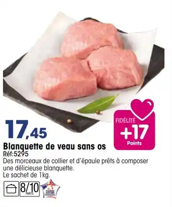 Croque Gel Blanquette de Veau Sans Os offre