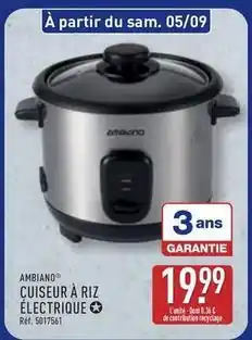 ALDI Cuiseur a riz électrique offre