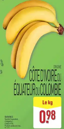 ALDI Bananes offre