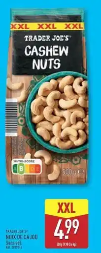 ALDI Trader joe's - noix de cajou offre